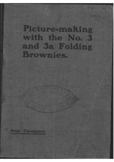 Kodak Brownie 3 manual. Camera Instructions.